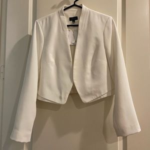 NWT White Topshop Blazer
